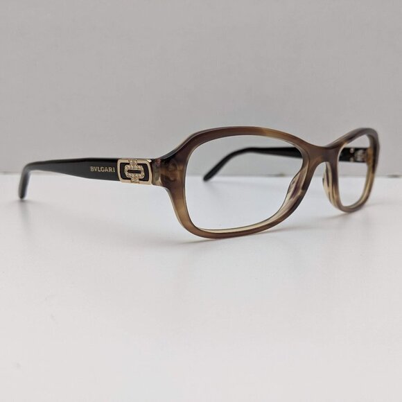 🕶️Bvlgari 4076-B 5240 Eyeglasses 53/16 140 /KAD129🕶️​ - Picture 3 of 7